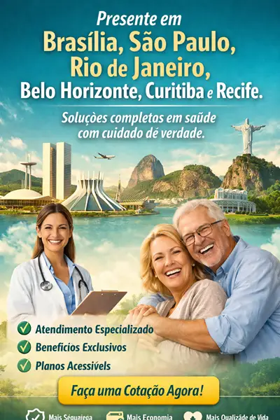 Plano de saúde nas principais cidades do Brasil com cotação online rápida e atendimento especializado